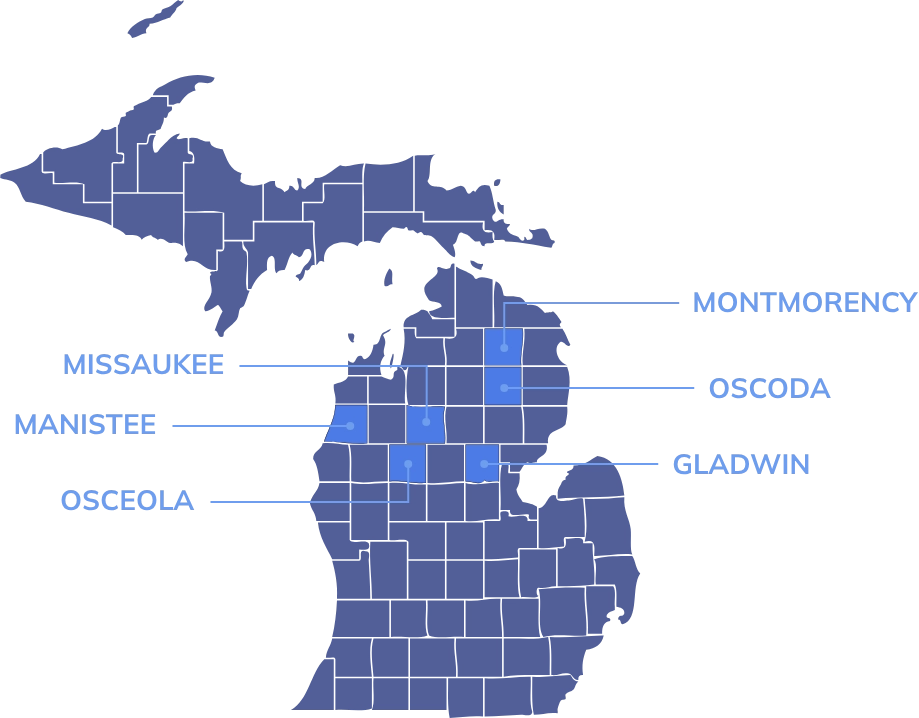 Michigan geographical image